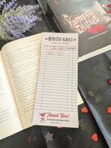 mystic grill notepad