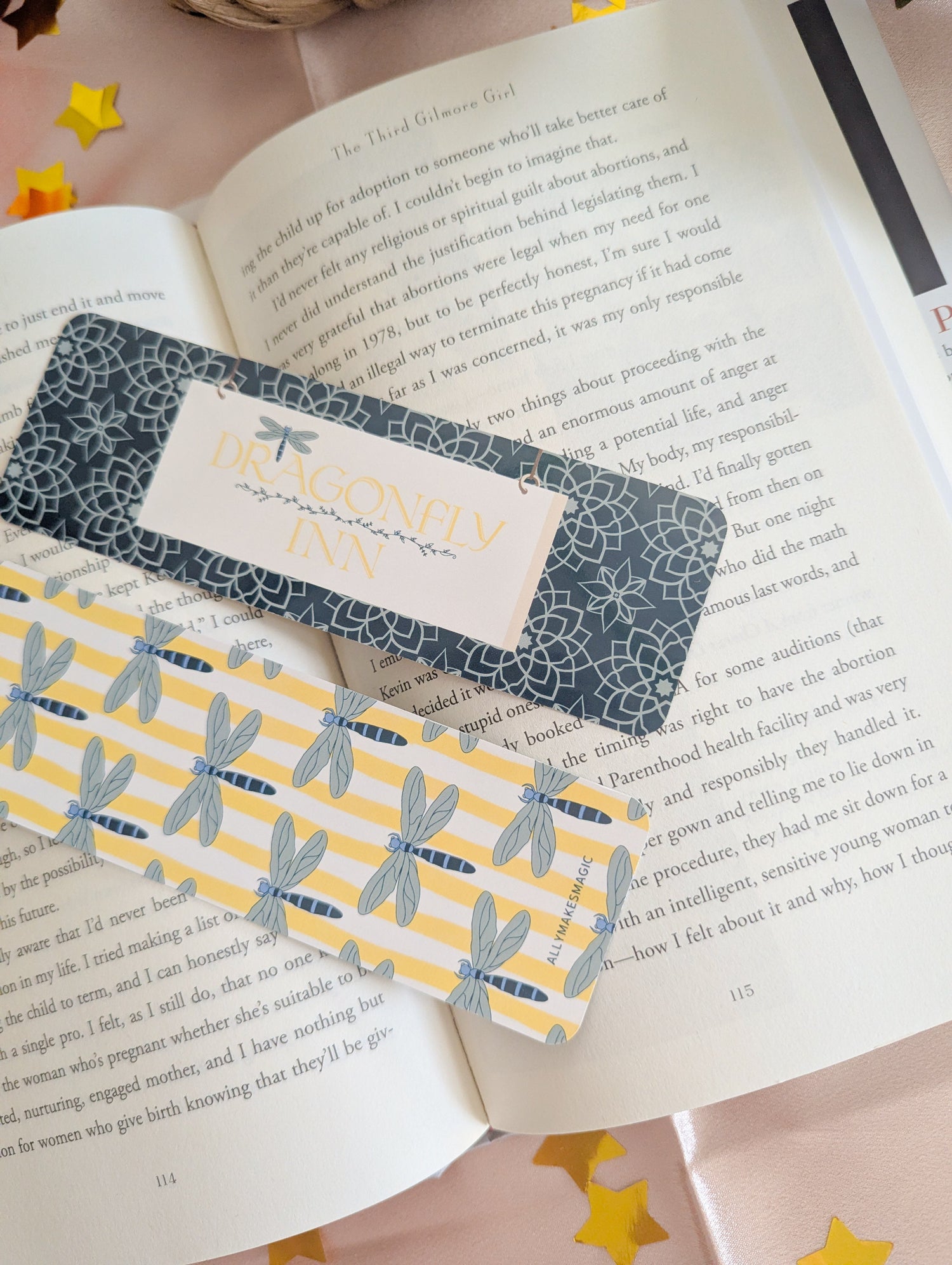 dragonfly inn bookmark