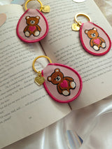 teddy bear keychain