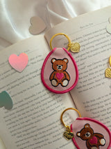 teddy bear keychain