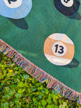 you love the game woven blanket