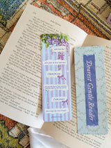 dearest gentle reader bookmark
