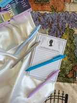 the social season notepad