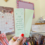 library card bookmark