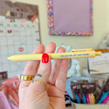 butter get shit done! pen