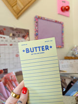 butter get this sh*t done notepad