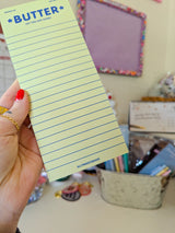 butter get this sh*t done notepad