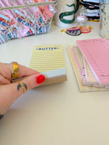 butter get this sh*t done notepad