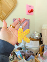letter keychain (mystery design)