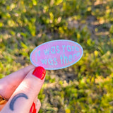 it was rare glitter sticker