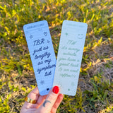 library card bookmark