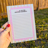 ideas all the time notepad