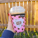 fueled by coffee and anxiety drink sleeve