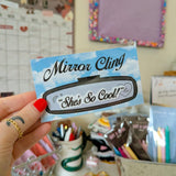 she's so cool decal sticker