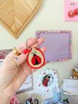 ladybug keychain