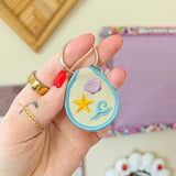 just beachy keychain