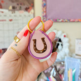 horseshoe keychain