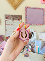 horseshoe keychain