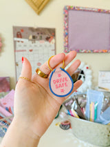 drive safe keychain