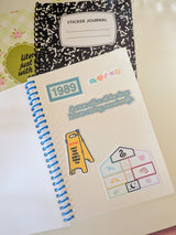 composition journal *sticker book*