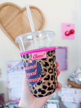 emotional support beverage drink sleeve