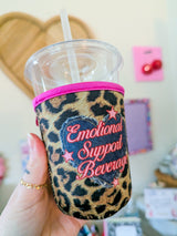 emotional support beverage drink sleeve