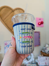 keep going drink sleeve