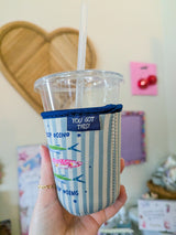 keep going drink sleeve