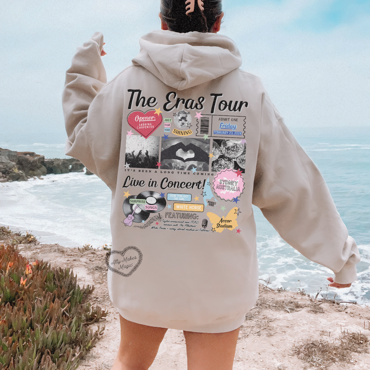 sydney night 1 retro hoodie