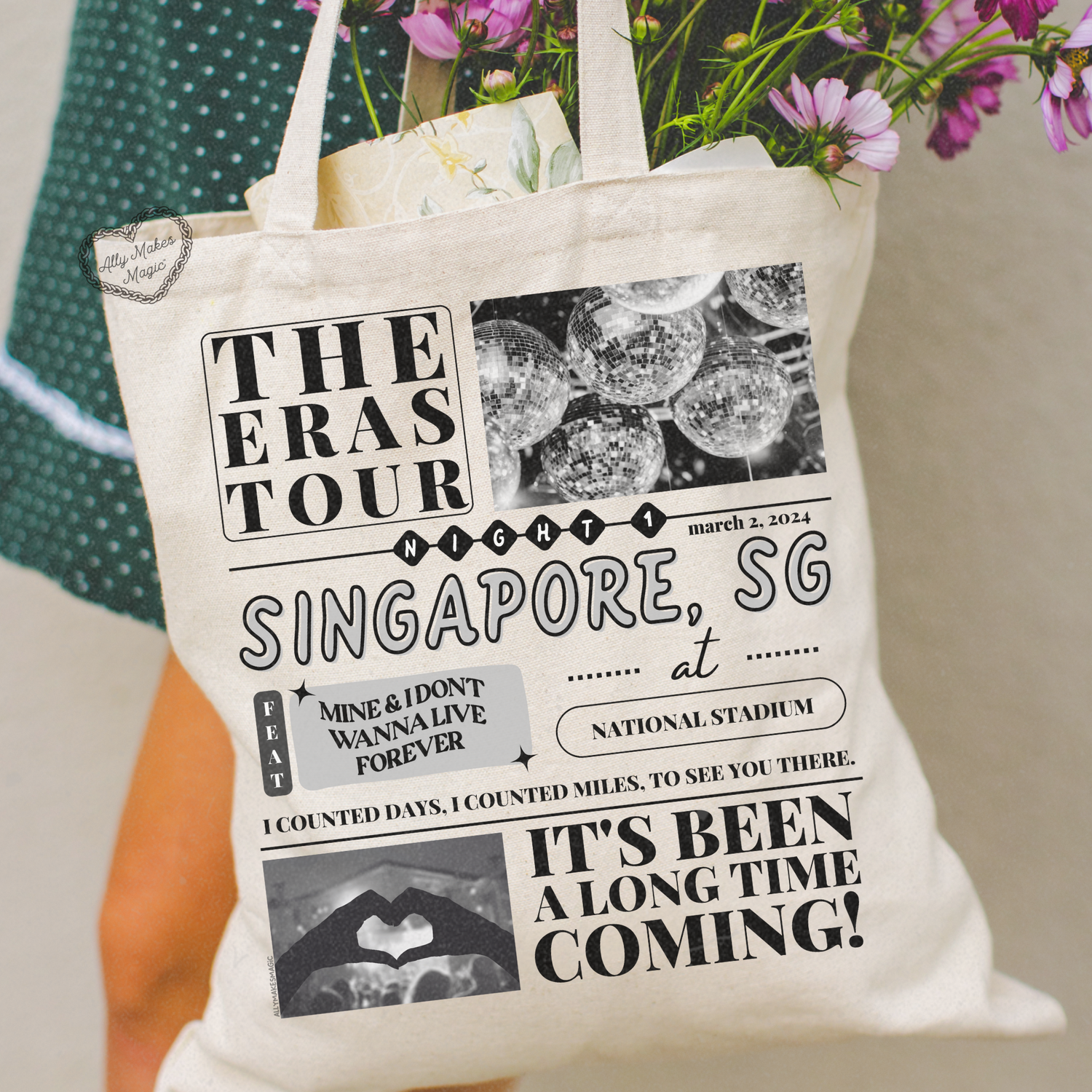 singapore night 1 tote bag *custom*