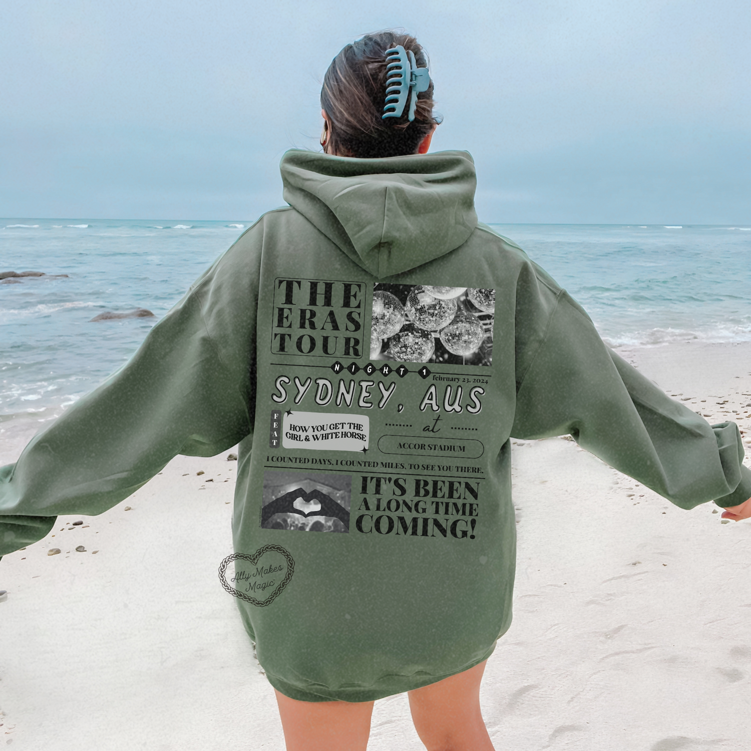 sydney night 1 hoodie *custom*