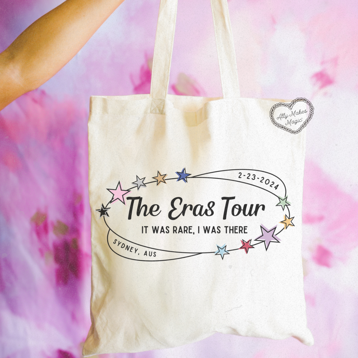 sydney night 1 retro tote bag