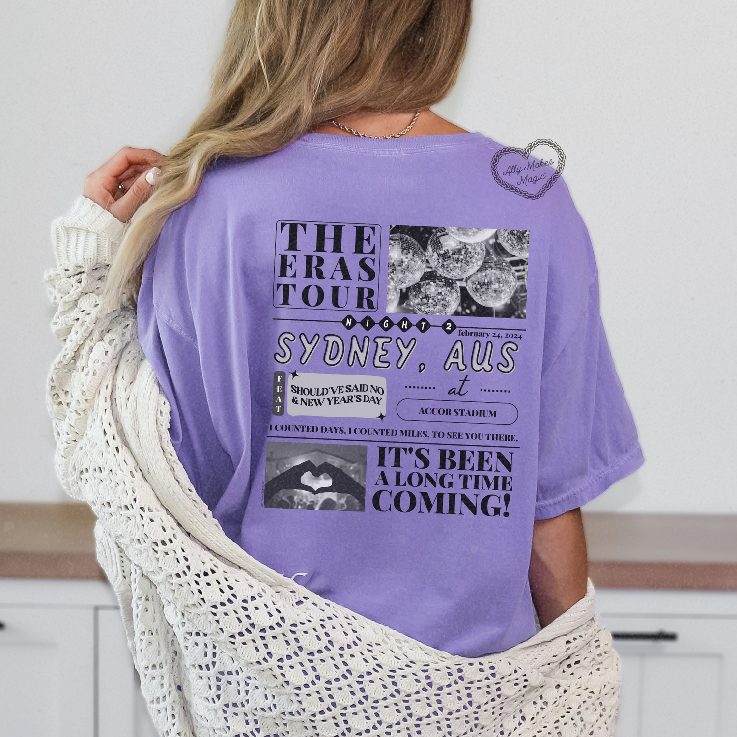 sydney night 2 tee | comfort colors *custom*