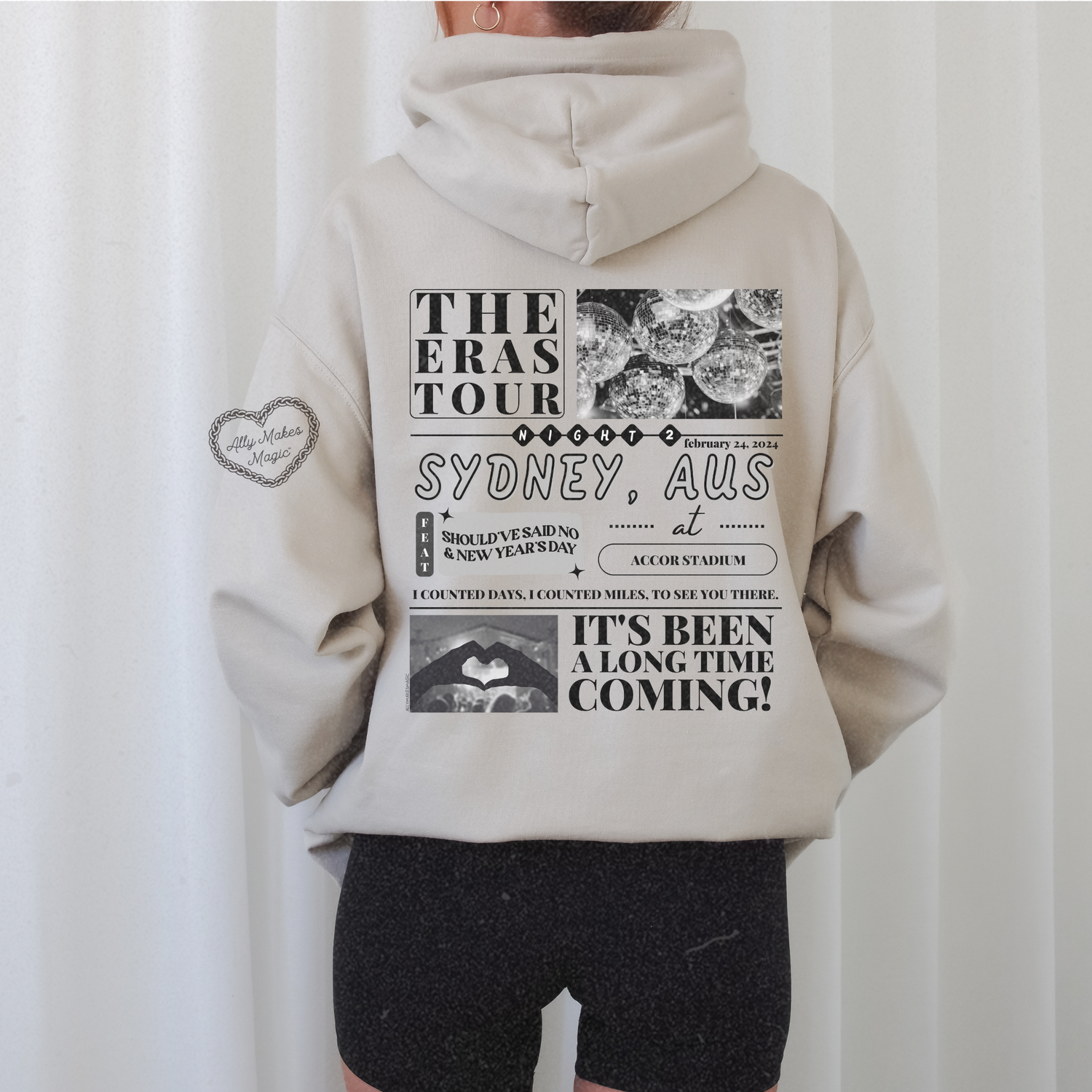 sydney night 2 hoodie *custom*