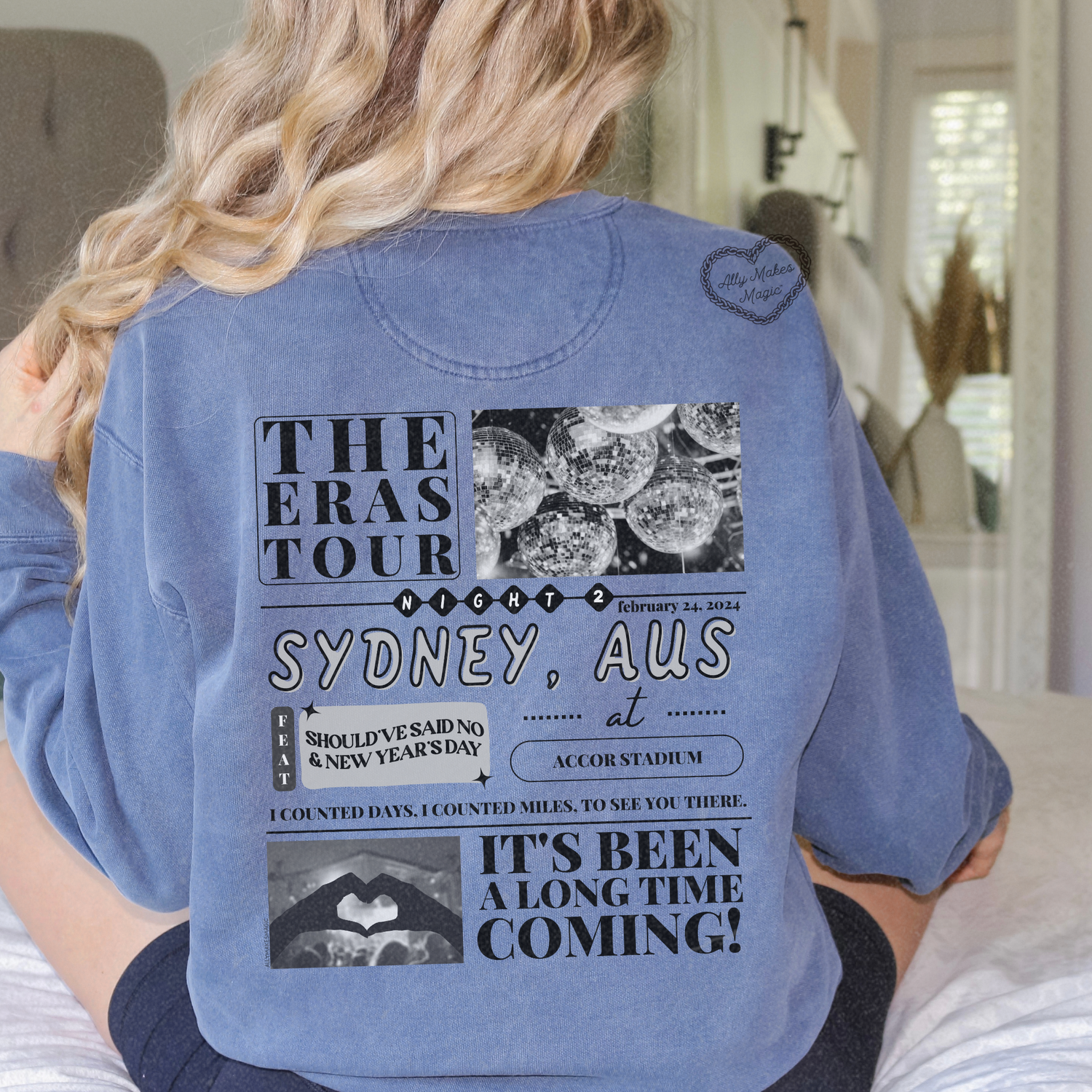 sydney night 2 pullover | comfort colors *custom*