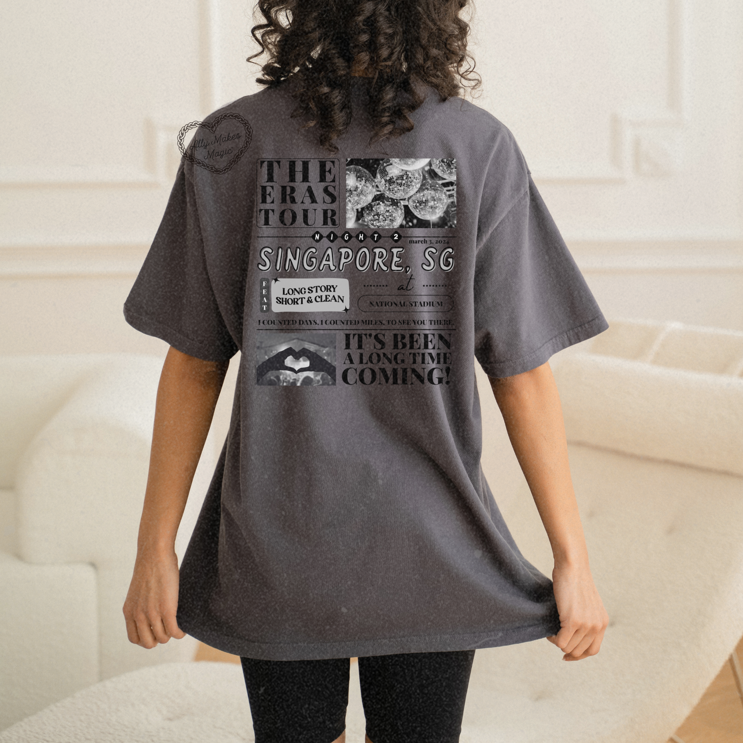 singapore night 2 tee | comfort colors *custom*