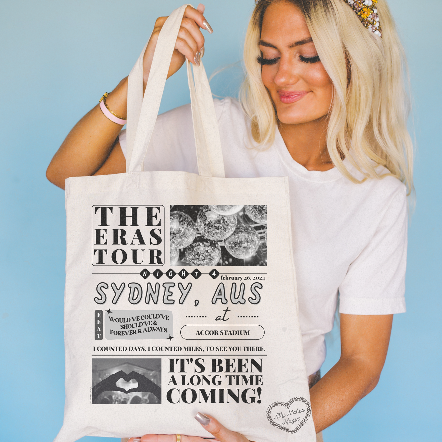 sydney night 4 tote bag *custom*