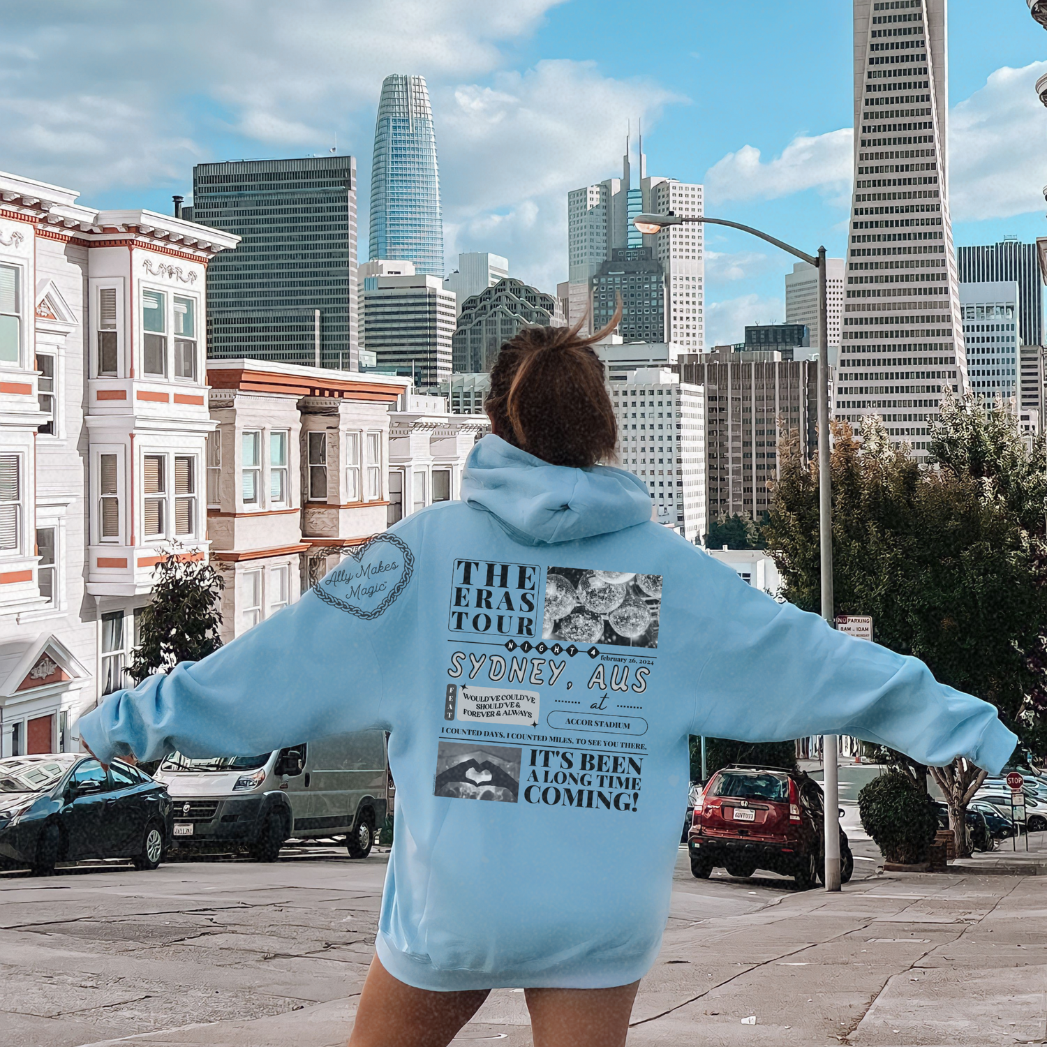 sydney night 4 hoodie *custom*