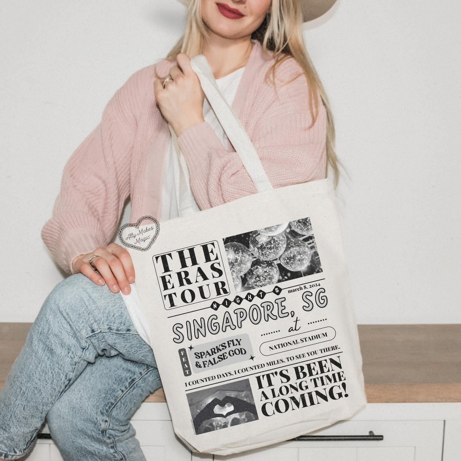 singapore night 5 tote bag *custom*