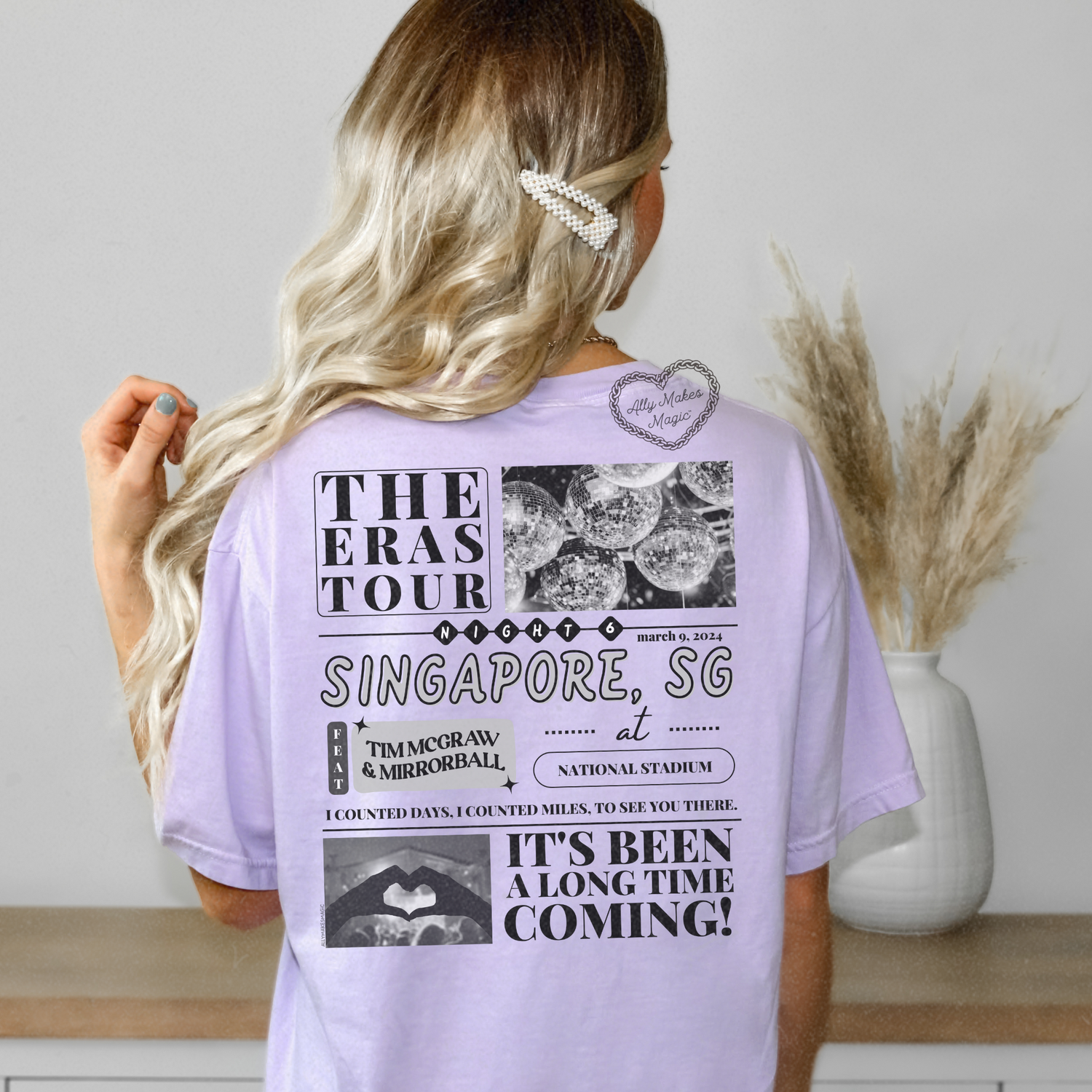 singapore night 6 tee | comfort colors *custom*