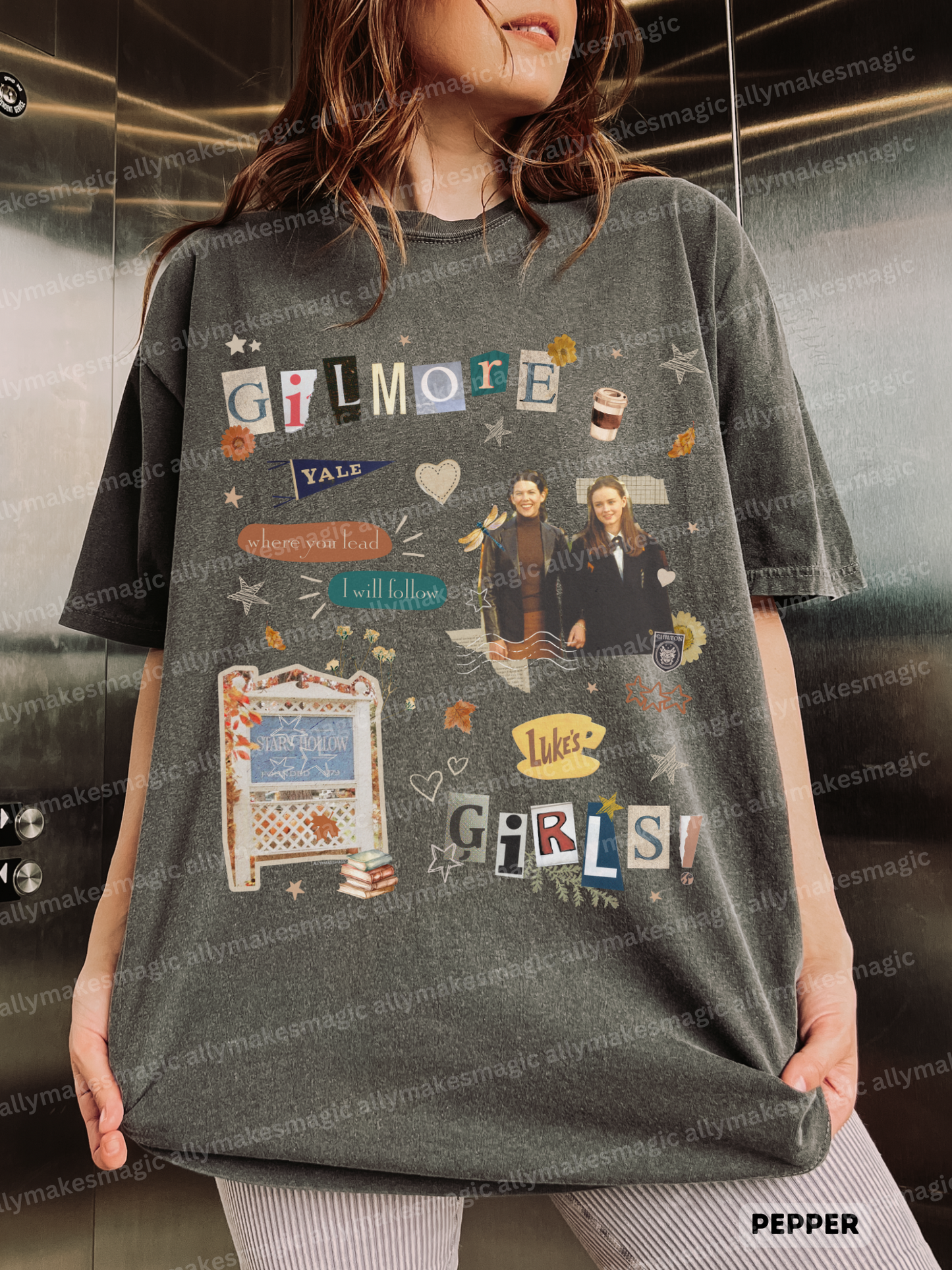 stars hollow tee