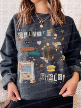 stars hollow sweater
