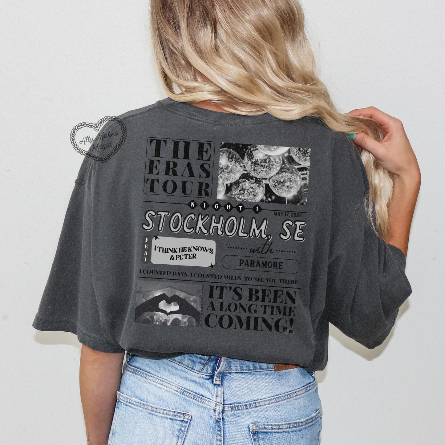 stockholm night 1 tee | comfort colors