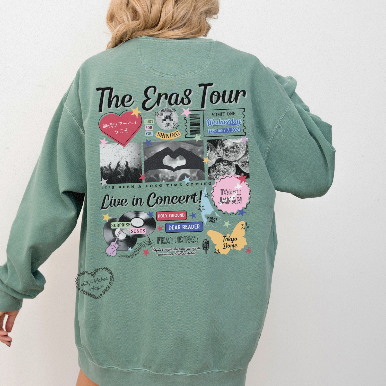 tokyo night 1 pullover | comfort colors *custom*