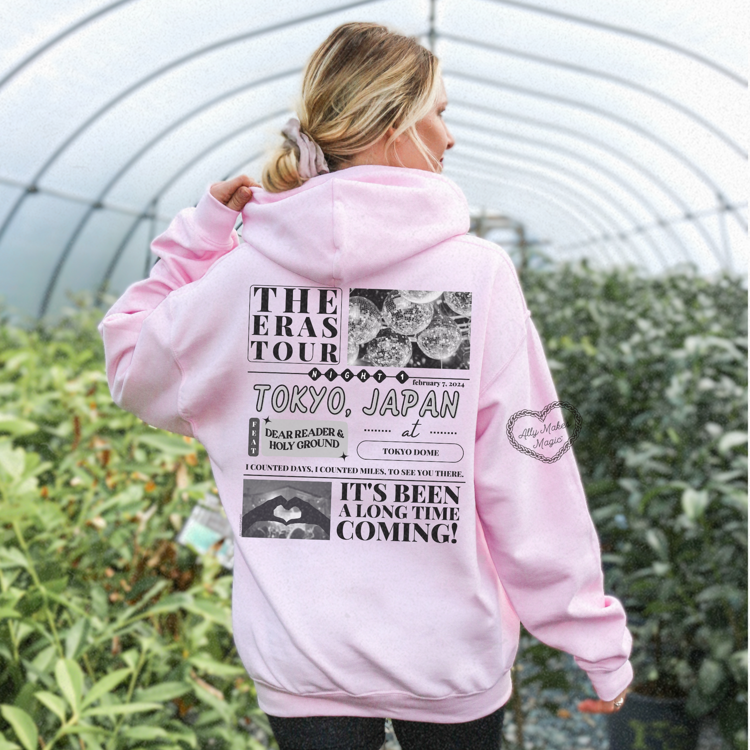 tokyo night 1 hoodie *custom*