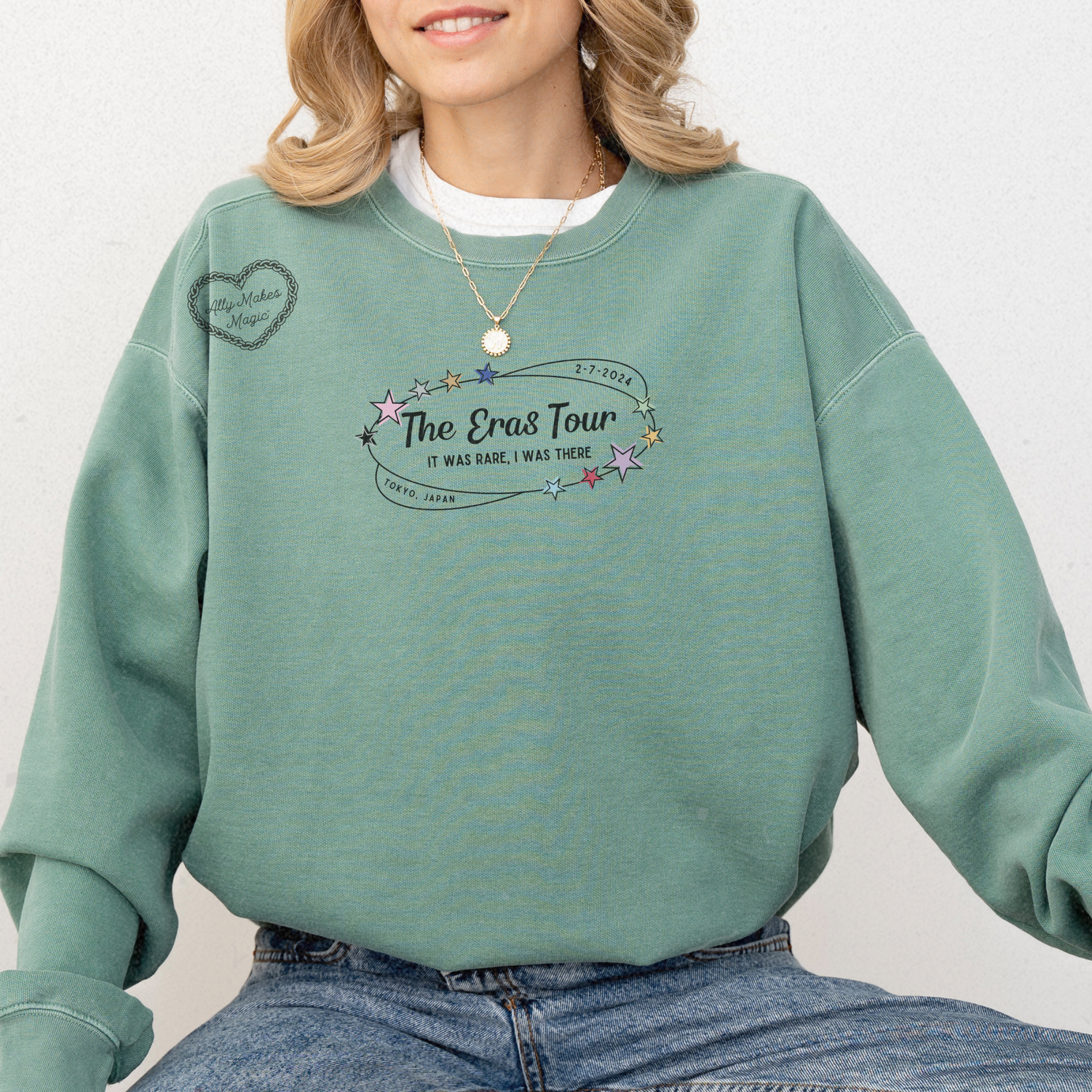 tokyo night 1 pullover | comfort colors *custom*