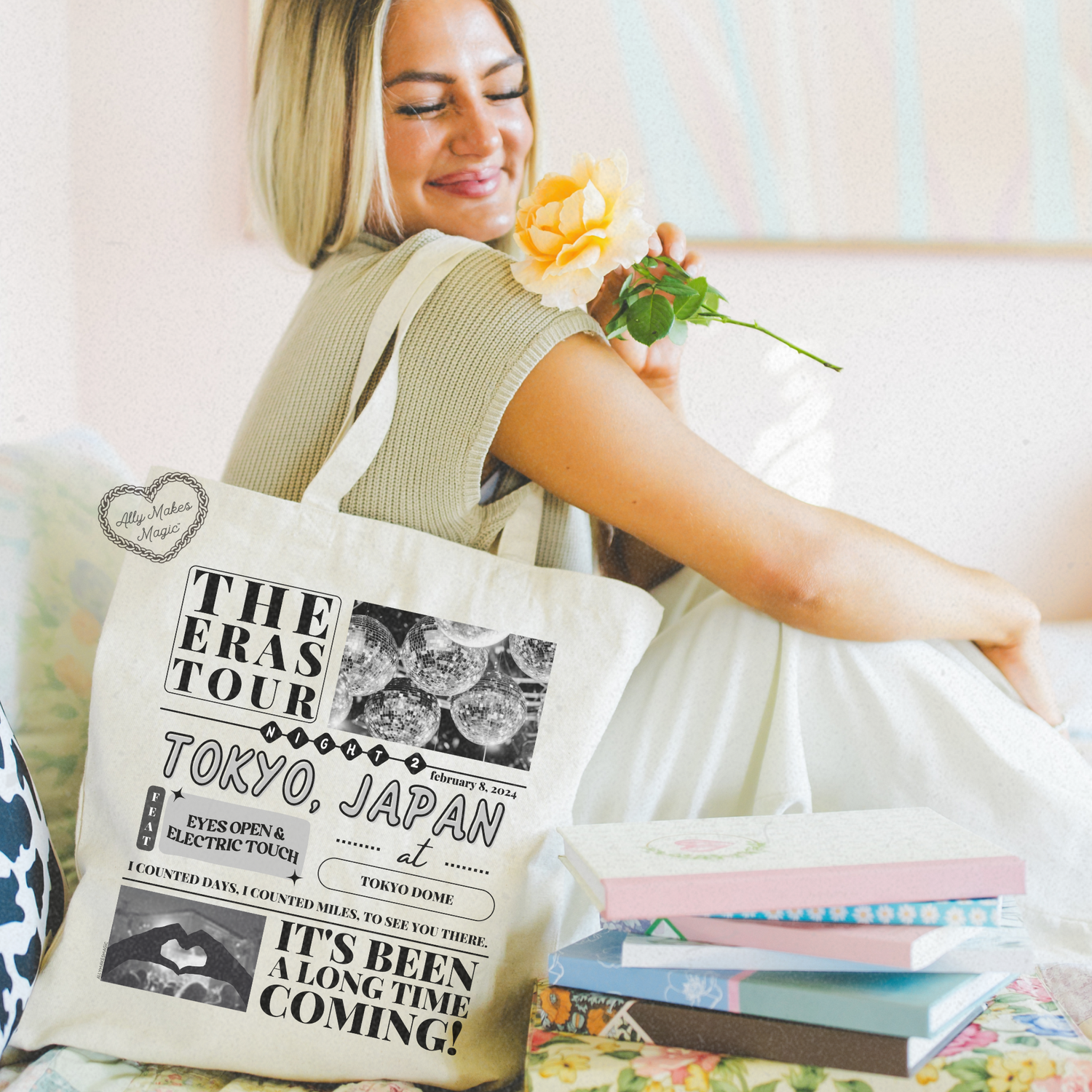 tokyo night 2 tote bag *custom*