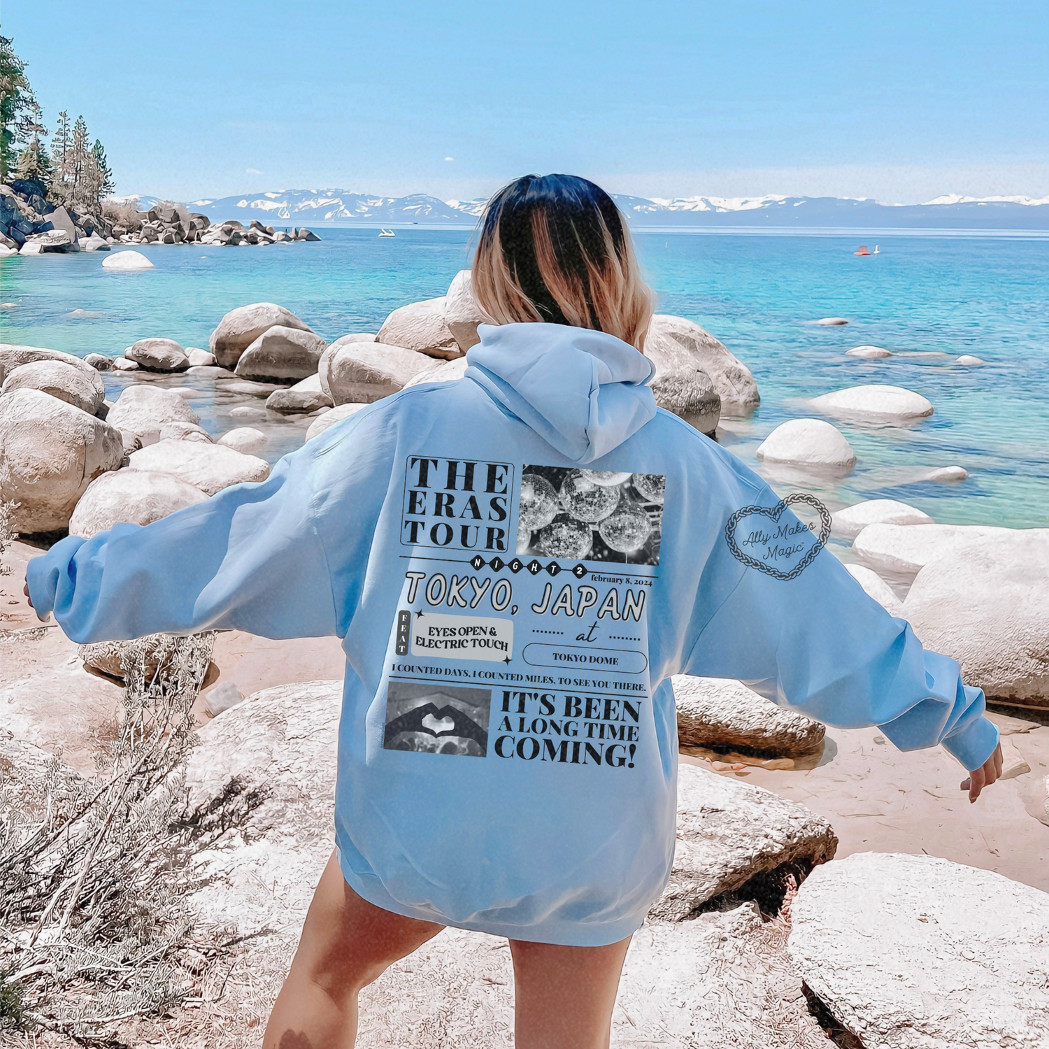 tokyo night 2 hoodie *custom*