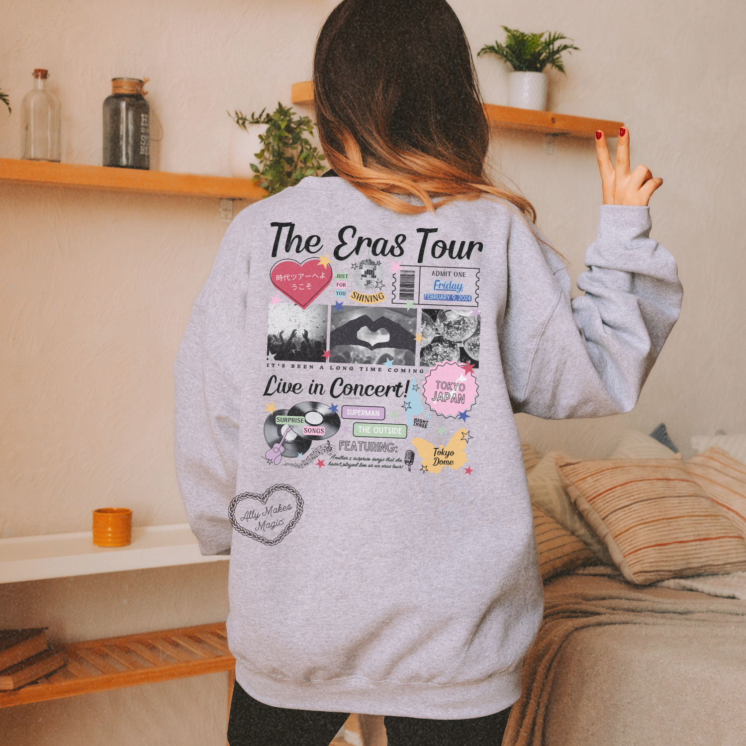 tokyo night 3 sweater | gildan *custom*