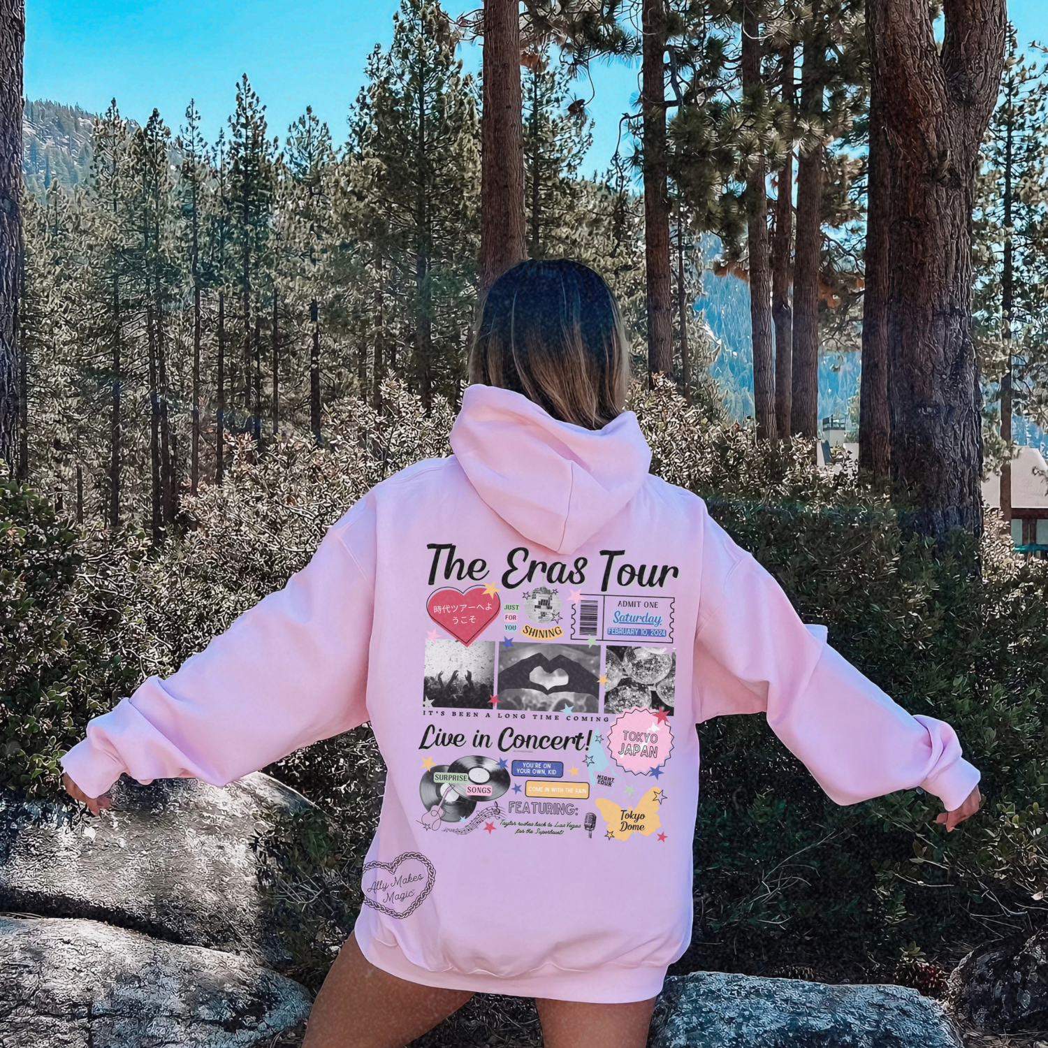 tokyo night 4 hoodie *custom*